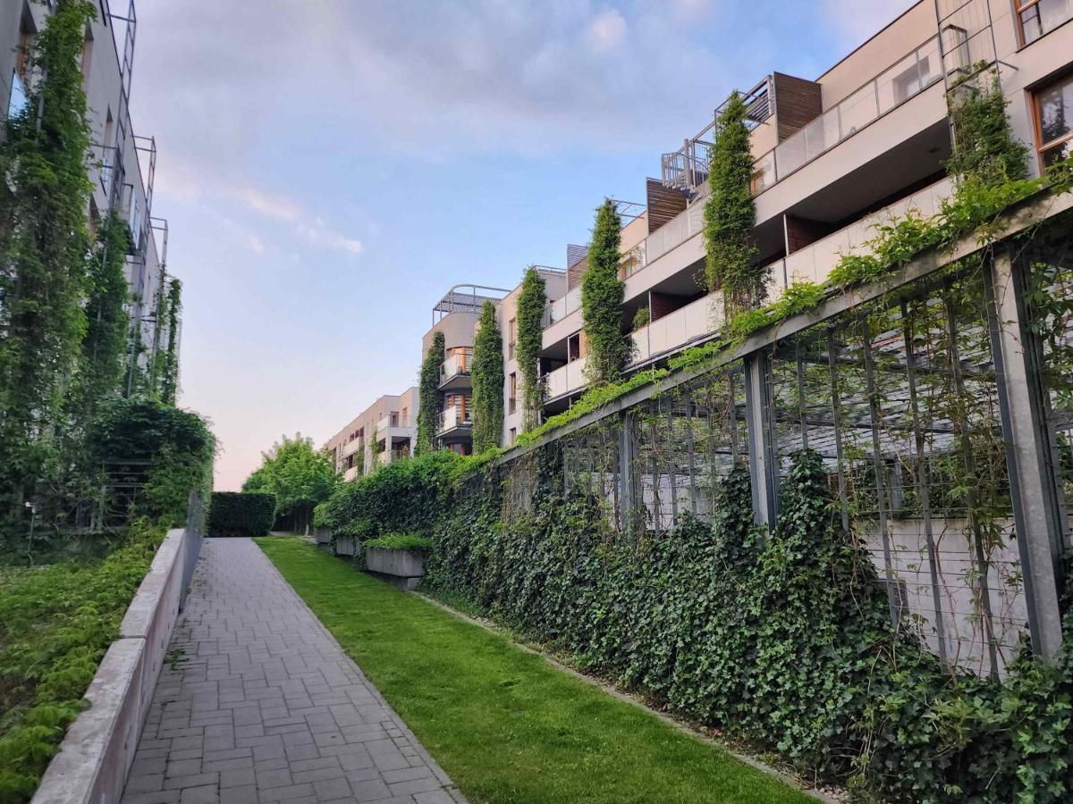 Ferienwohnung Nadmorski Dwor Modern Danzig Exterior foto