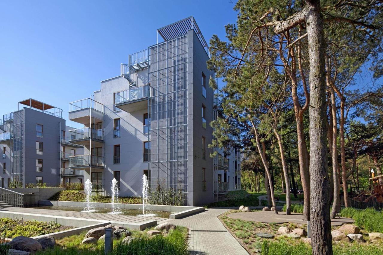 Ferienwohnung Nadmorski Dwor Modern Danzig Exterior foto